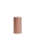 Uyuni stompkaars pillar candle 7,8 x 15,2 cm caramel